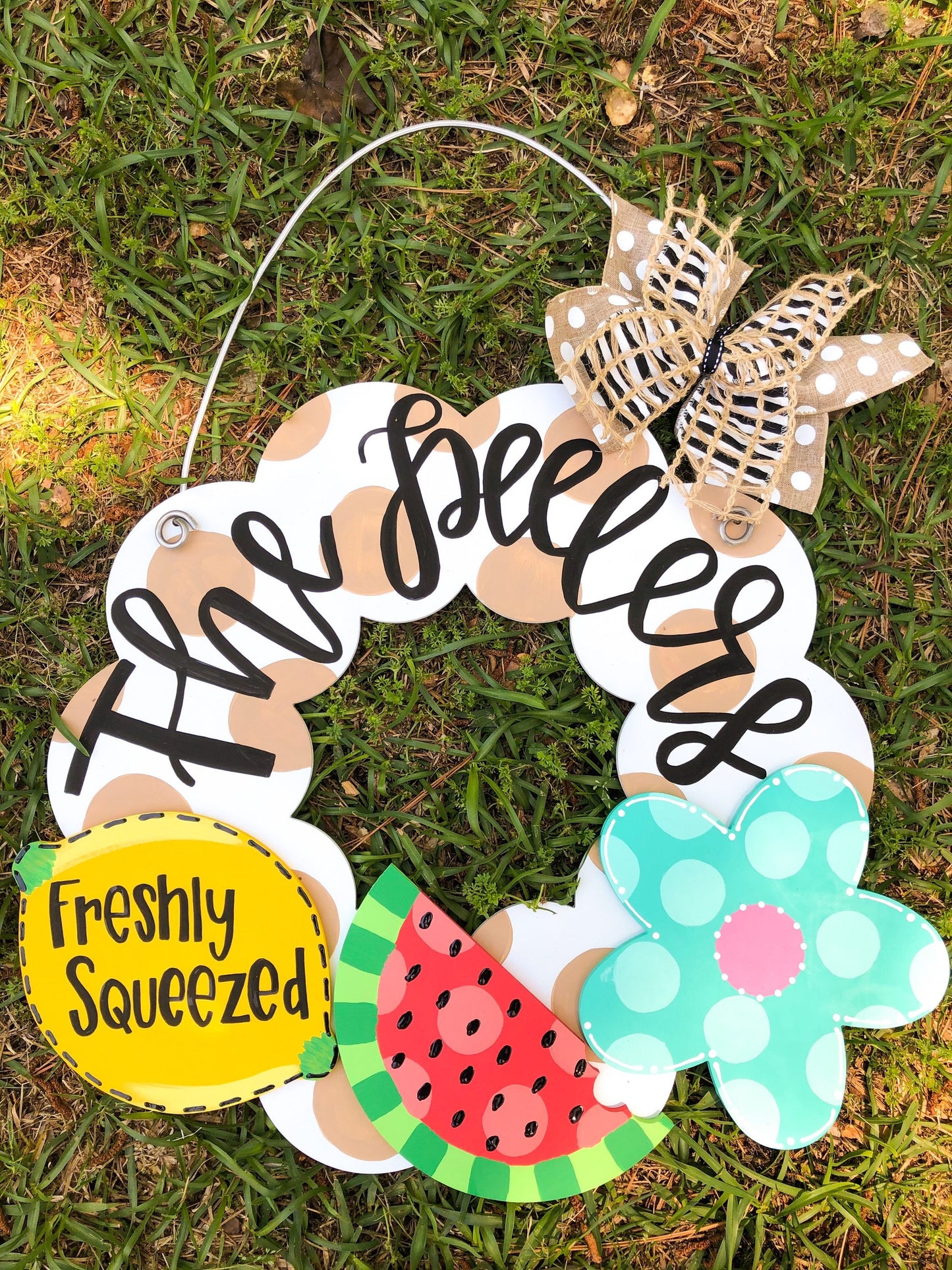 Summer Wood Door Hanger Attachments