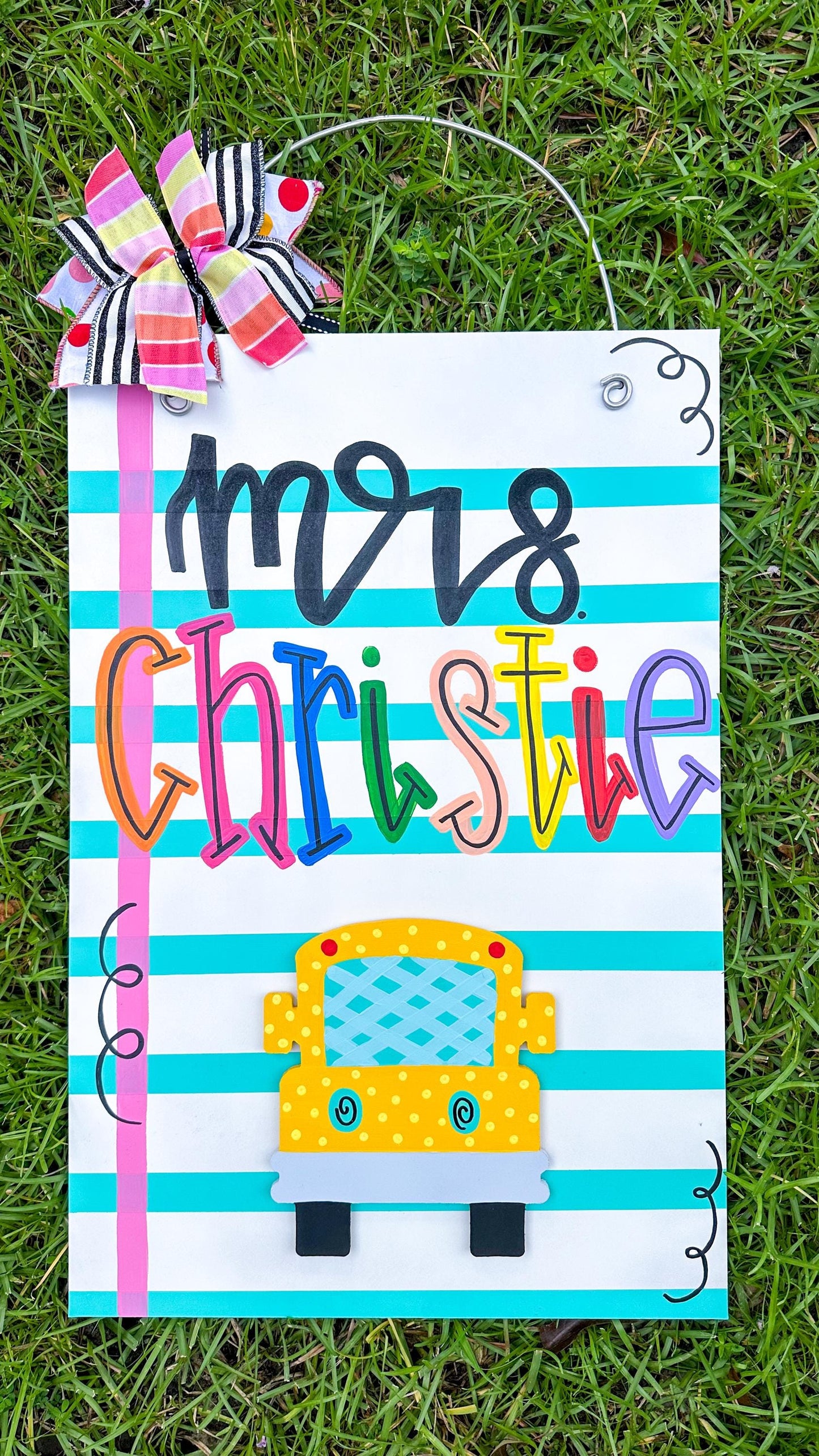 Teacher Notebook Attachment Door Hanger