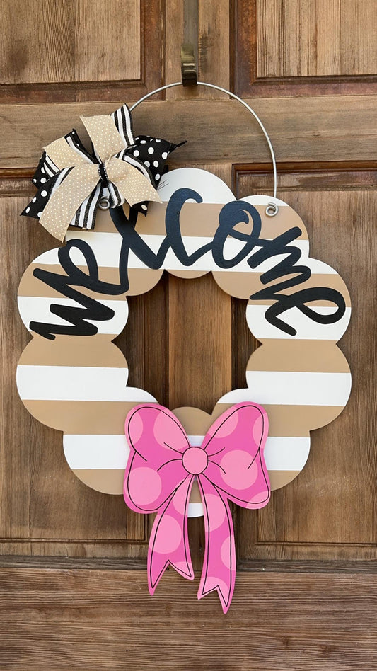 Bow Ribbon Attachment for Wreath