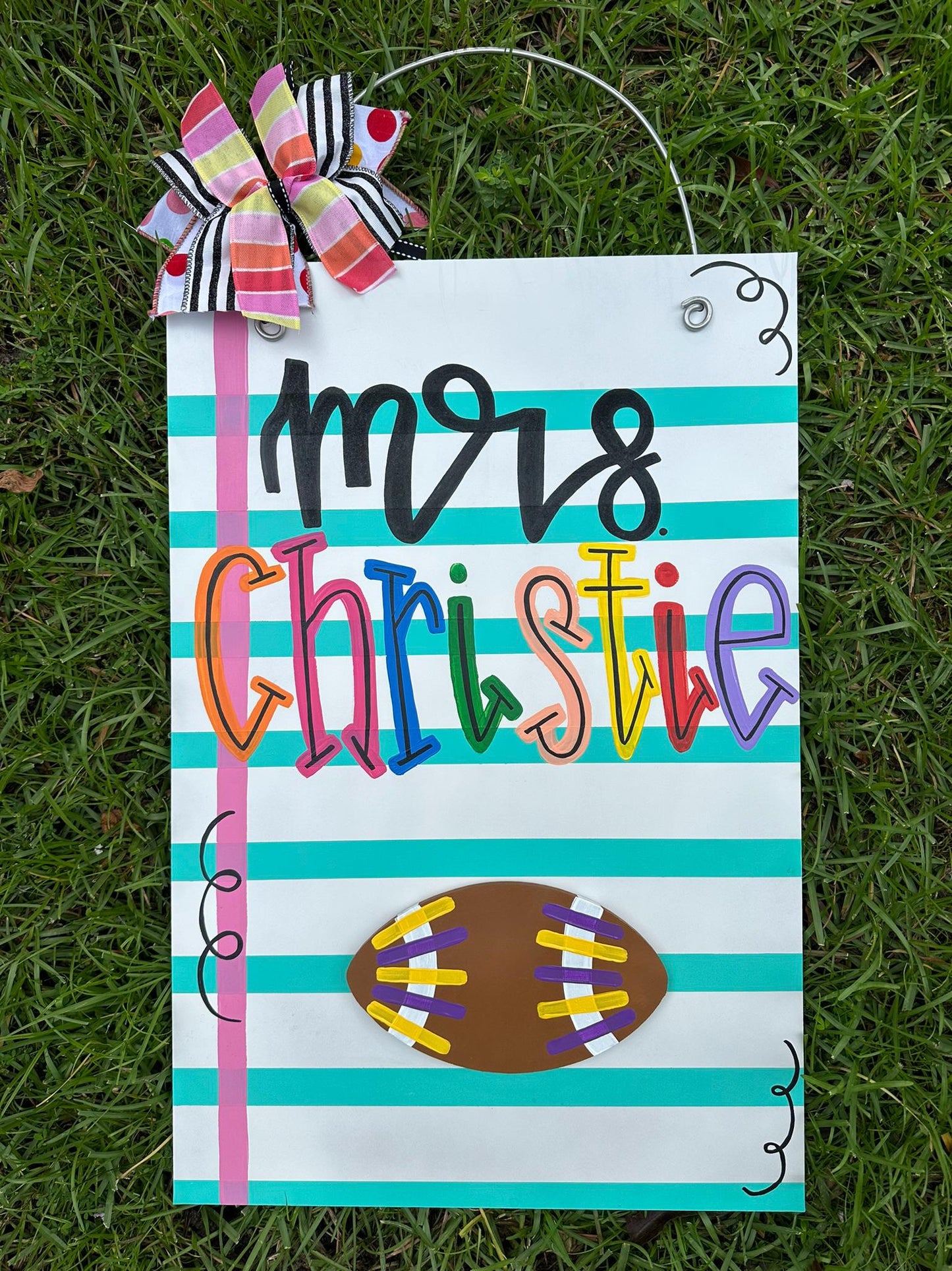 Teacher Notebook Attachment Door Hanger