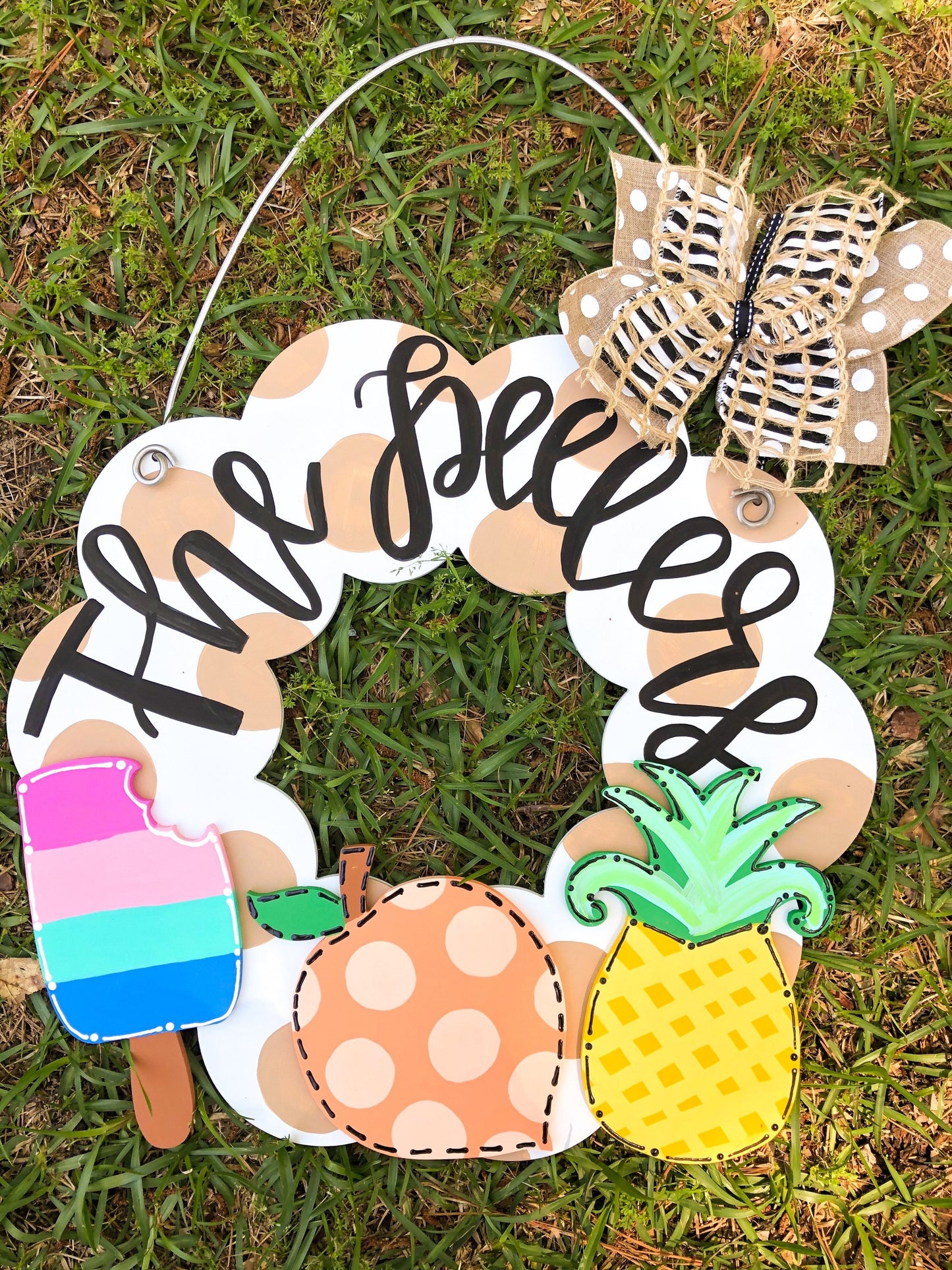 Summer Wood Door Hanger Attachments