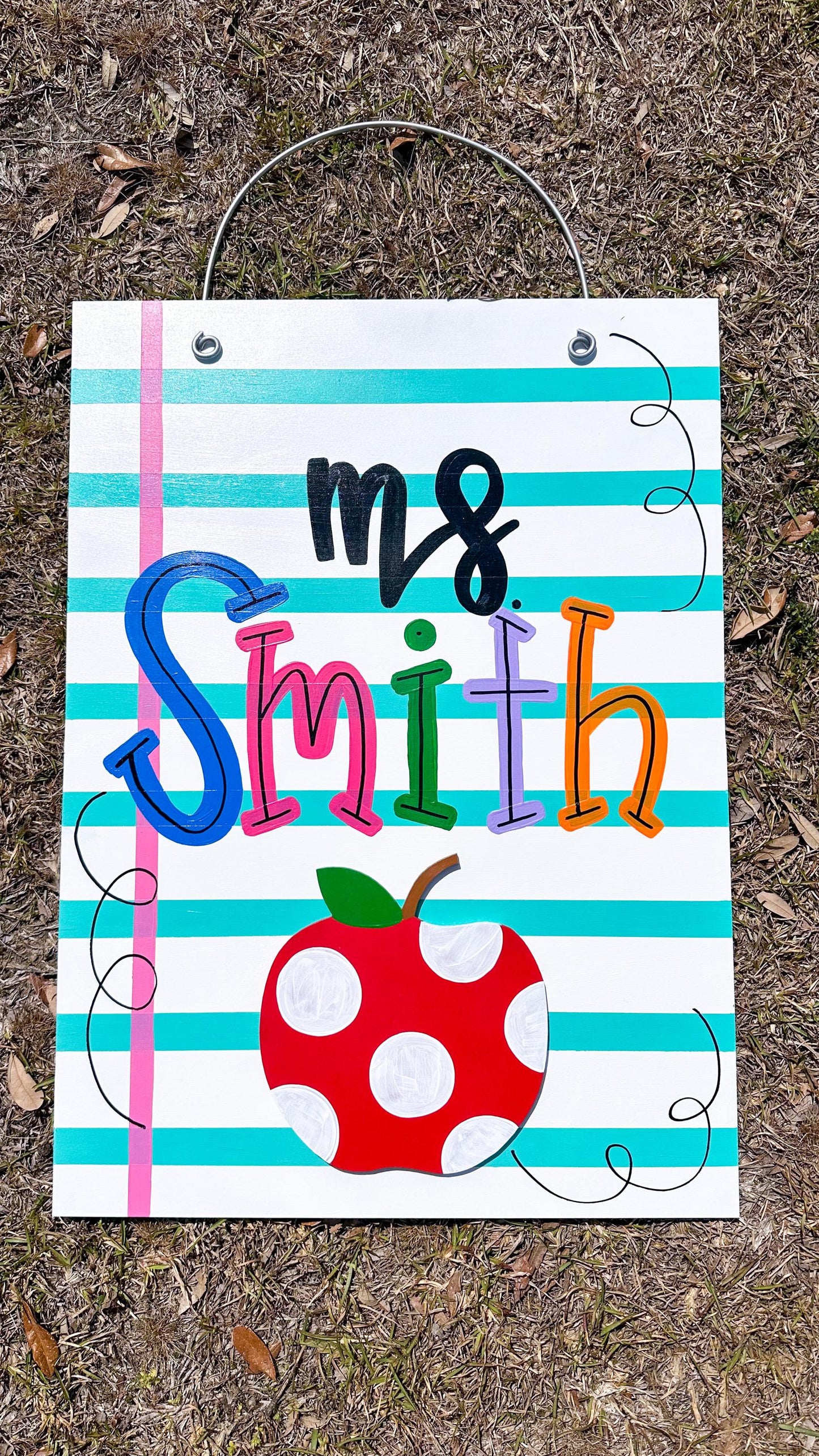 Teacher Notebook Attachment Door Hanger
